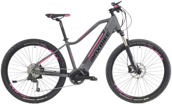 Maxbike Freya Šedá/růžová